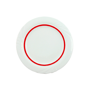 Teller halbtief 25,5 cm, Eschenbach Ambiente Plus - rot