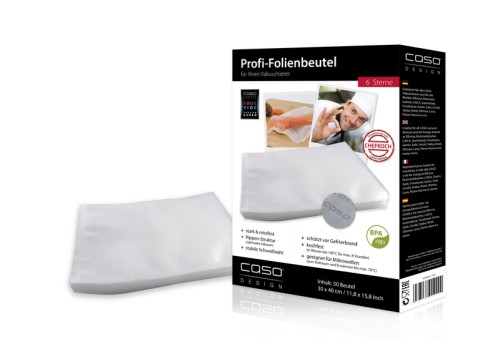 CASO Folienbeutel 30x40 cm, 50 St.