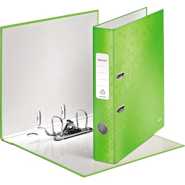 Leitz Ordner WOW 52mm DIN A4 Werkstoff: Graupappe, recycelt Material der Kaschierung außen: Papier, laminiert Material