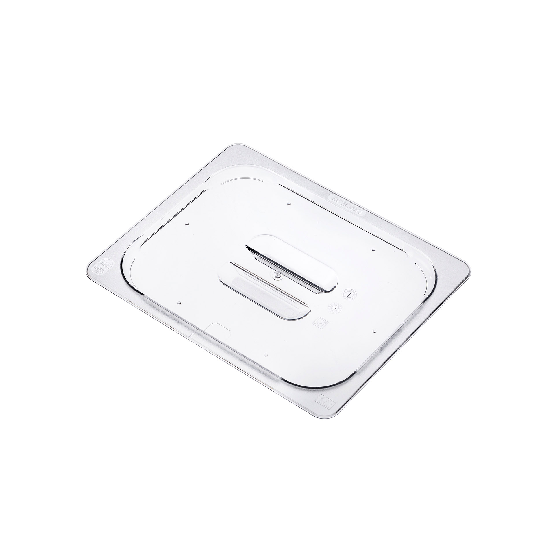 ARAVEN GN 1/2 Deckel aus Polycarbonat der universell einsetzbar ist, durchsichtig