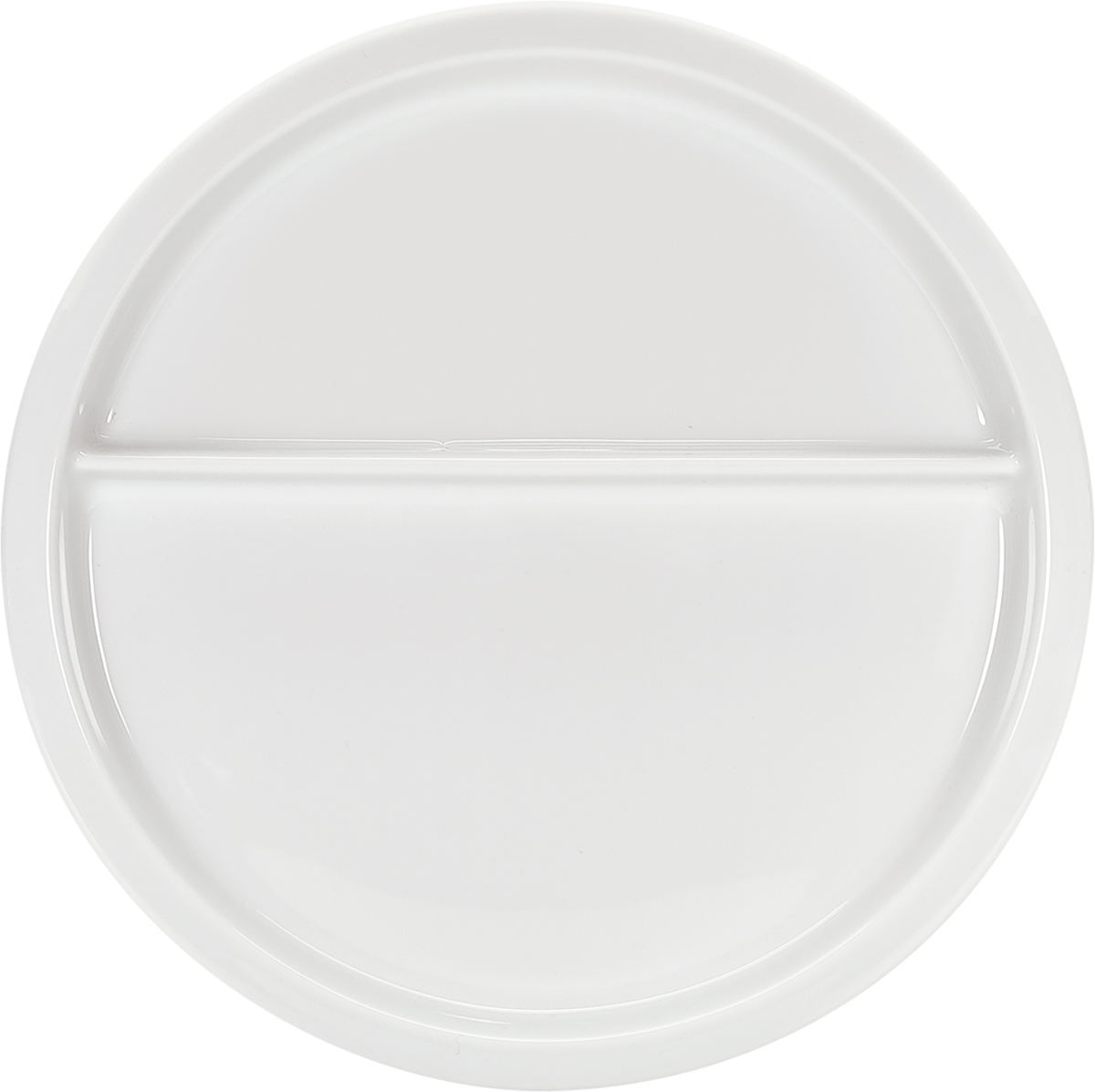 Teller 2-geteilt 23 cm Höhe: 2,1 cm von SCHÖNWALD