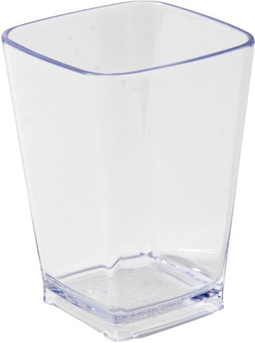 Roltex Aperitif- /Dessertbehälter mit 200 ml Füllvermögen, durchsichtig, passender Deckel 373-323