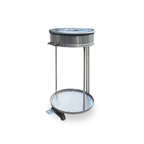 ETHERNASOLID® Müllsackhalter, mit Fußpedal und Unterboden, 120 l