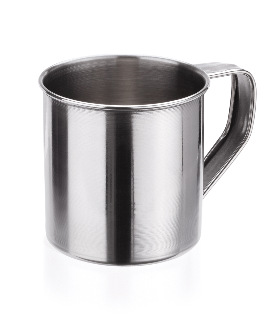 Becher. Chromnickelstahl. mit Henkel. , 0,35l