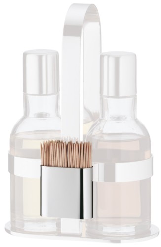 WMF Zahnstocherbehälter PURE, Beschriftung a | Maße: 4,8 x 4,8 x 2,2 cm