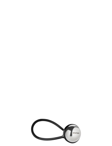 My Schlüsselring schwarz, Maße: 100 x 100 x 10 mm