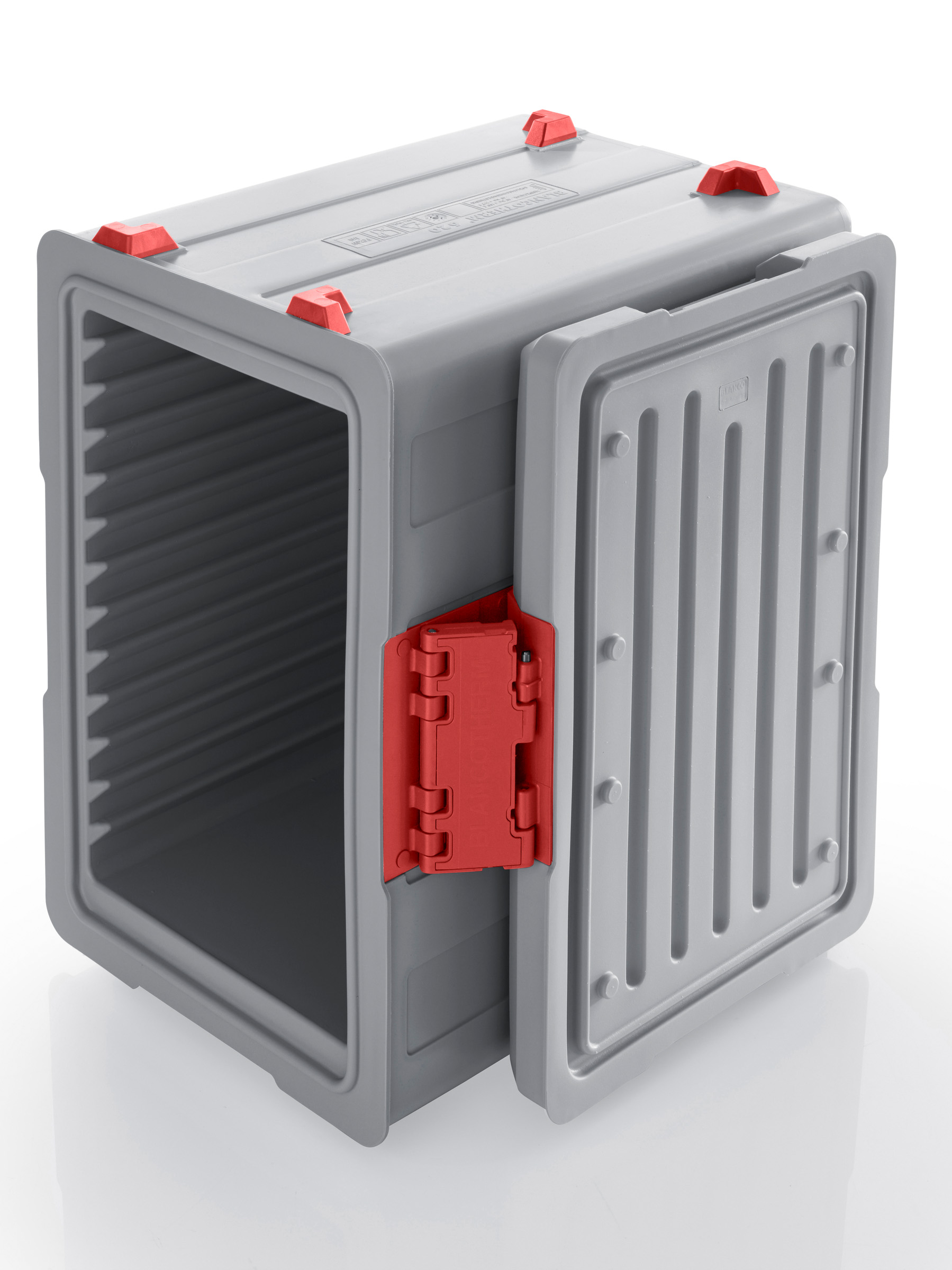 BLANCO BLANCOTHERM 620 KUF, Speisentransportbehälter aus Kunststoff, mit Flügeltür, um 270° C schwenkbar, Kapazität: 3x GN