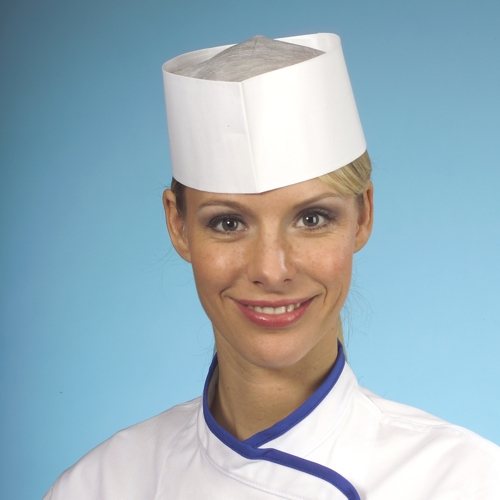 PAPSTAR 25 Schiffchen, Papier 9 cm x 27,5 cm weiss größenverstellbar