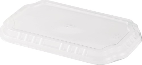 Duni Deckel für PP-Schalen Take-Away 256 x 163 x 12 mm Transparent, 246 Stk/Krt (1 x 246 Stk)