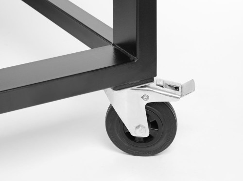 Gasgrill Tampa, HENDI, Schwarz, 10kW, 1260x580x(H)900mm