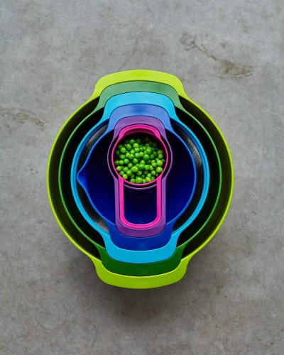 Joseph Joseph Nest 9 Plus - 9-teiliges Speisevorbereitungs-Set - mehrfarbig