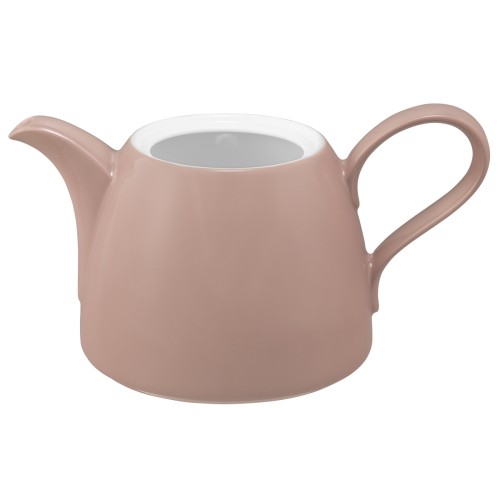 Seltmann Unterteil zur Kanne 1,40 l, rund, Form: Life, Dekor: 25673 Fashion posh rose, hohe Kantenschlagfestigkeit, Made in Germany