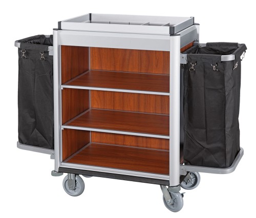 Zimmerservicewagen ZIMMERSERVICEWAGEN SERIE ISABELLA. 2 Wäschesäcke. › Abmessung:Borde