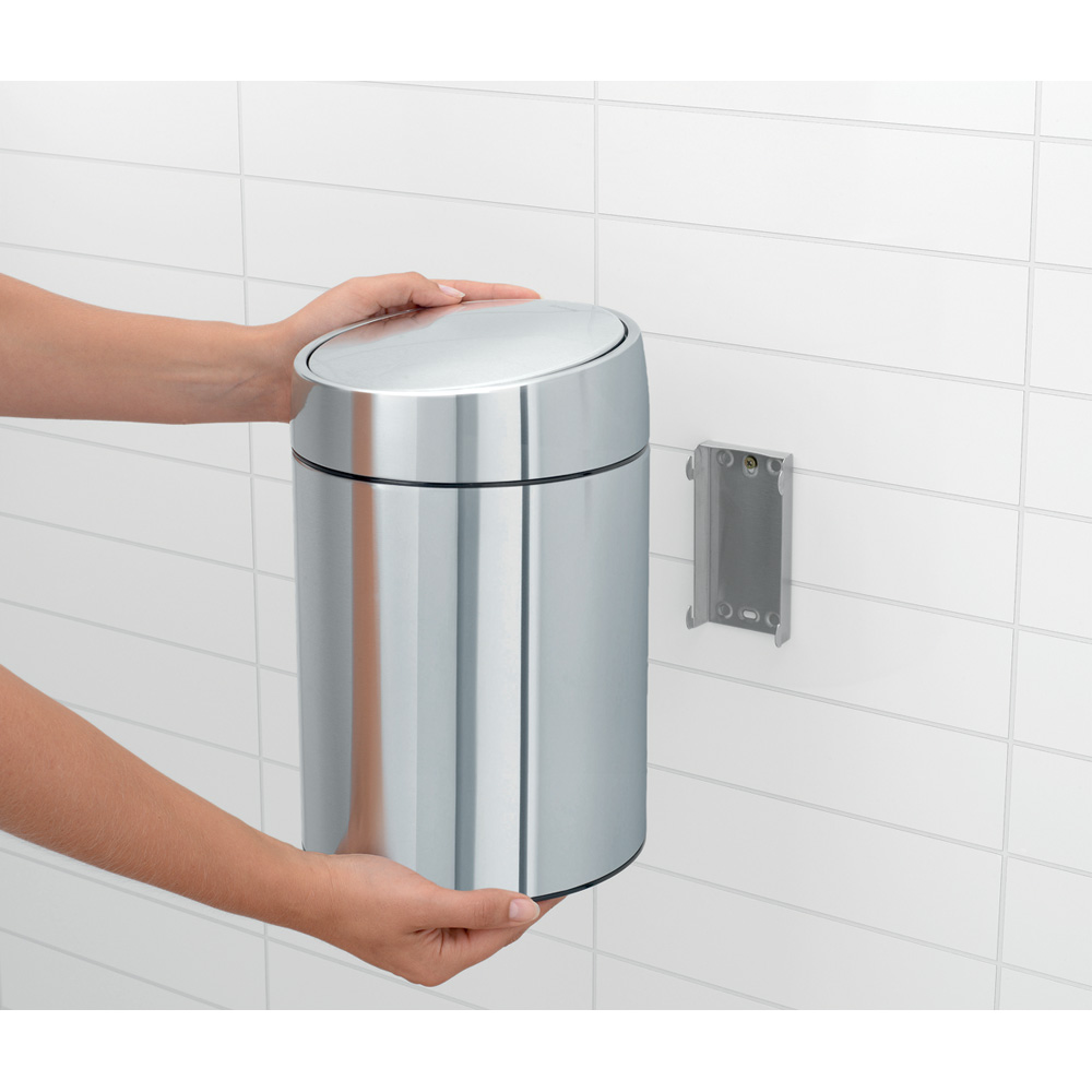 Brabantia Slide Bin 5 L De Luxe Brilliant Steel