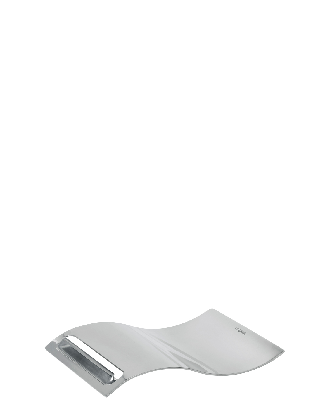 Wave Käsehobel steel - Maße: 9,5 x 7,3 x 1 cm - von Stelton