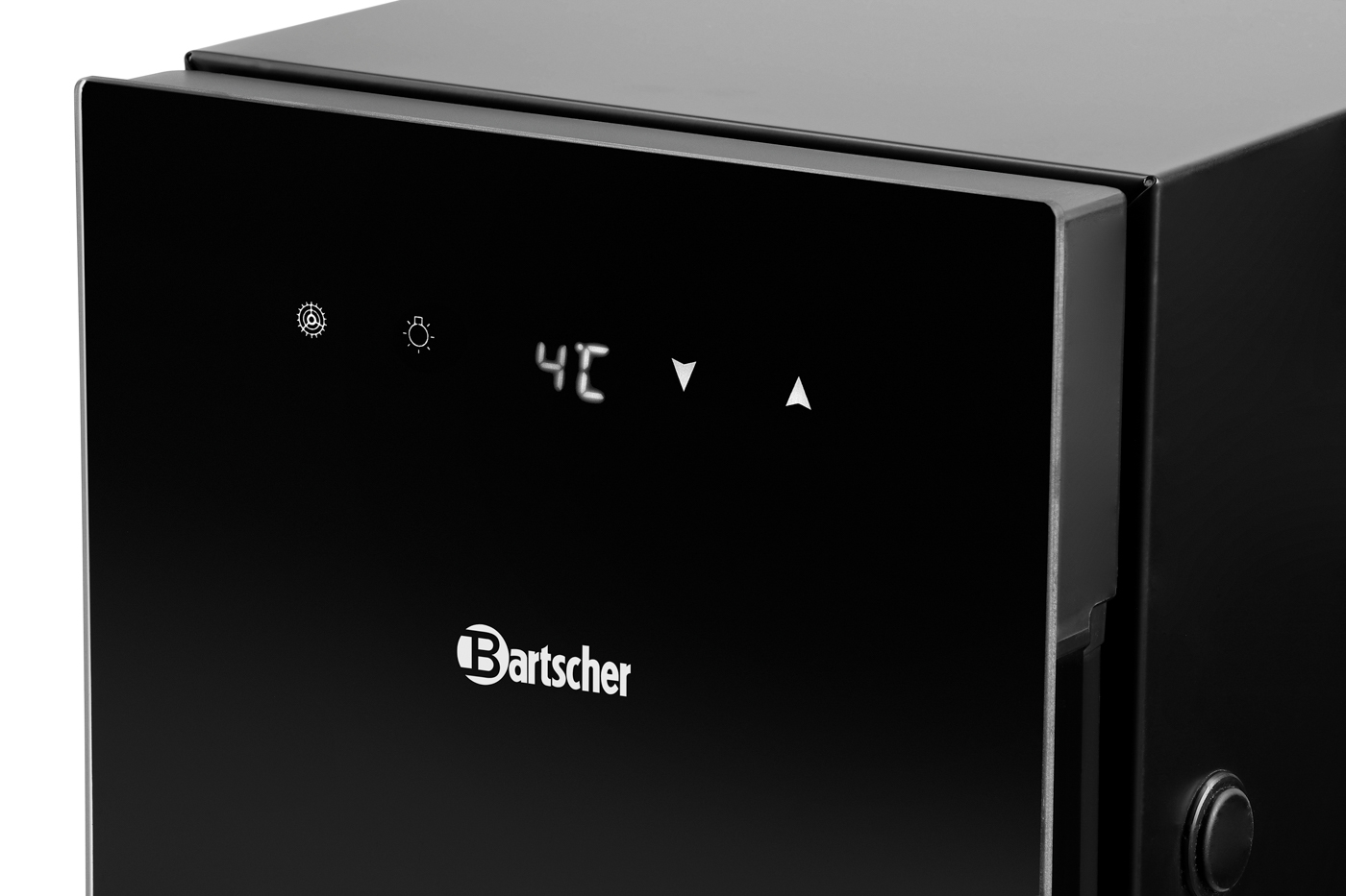 Bartscher Milchkühlschrank KV8,1L |Tauwasserverdunstung: Ja | Maße: 22,5 x 45 x 45cm. Gewicht: 13,8 kg