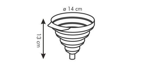 Fülltrichter FUSION Ø 14 cm, hellgelb