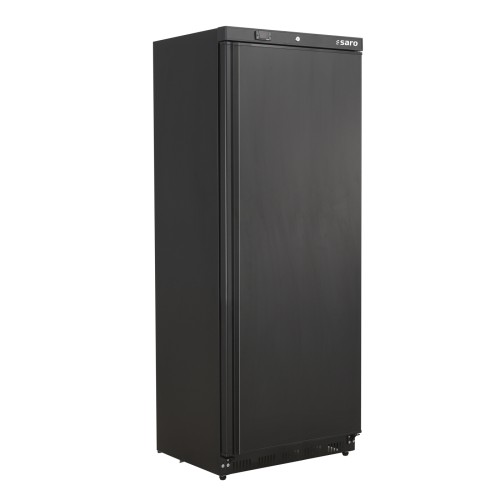 SARO Lagertiefkühlschrank - schwarz, Modell HT 600 B - Material: (Gehäuse) Stahl einbrennlackiert, schwarz; (Innenraum)