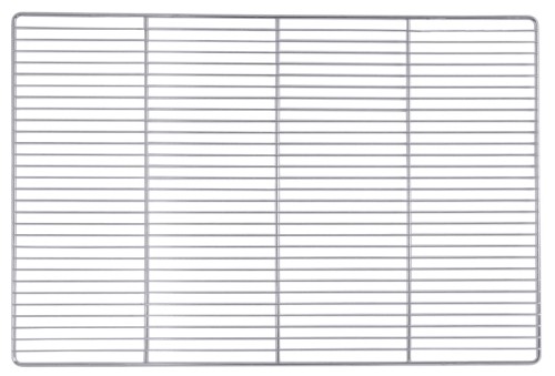 Backrost aus Edelstahl 18/10, Drahtstärke 2 mm, Rahmendraht 5 mm, extra schwere Qualität Länge: 60 cm, Breite: 40 cm