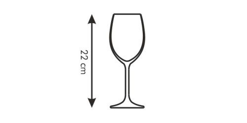 Weißweinglas SOMMELIER 340 ml, 6 St. Kristallglas Spülmaschinenfest