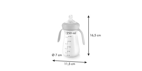 Trinkflasche PAPU PAPI 250 ml, rosa