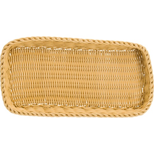 Westmark Tablett eckig, 40 x 20 x 5 cm, hellbeige