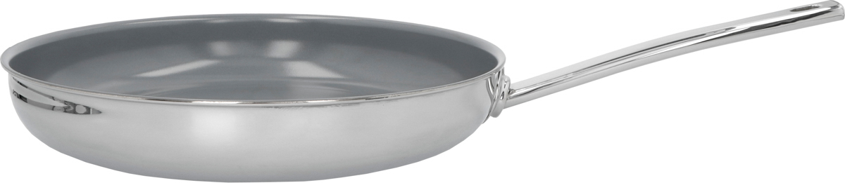 Bratpfanne, 32 cm, 18/10 Edelstahl, rund, Serie: Ecoline 5. Marke: Demeyere