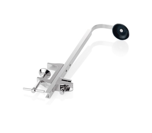 Regalhalterung für Flaschen. Aluminium. verstellbar von 24 - 34 cm, für Flaschen 0,7 -