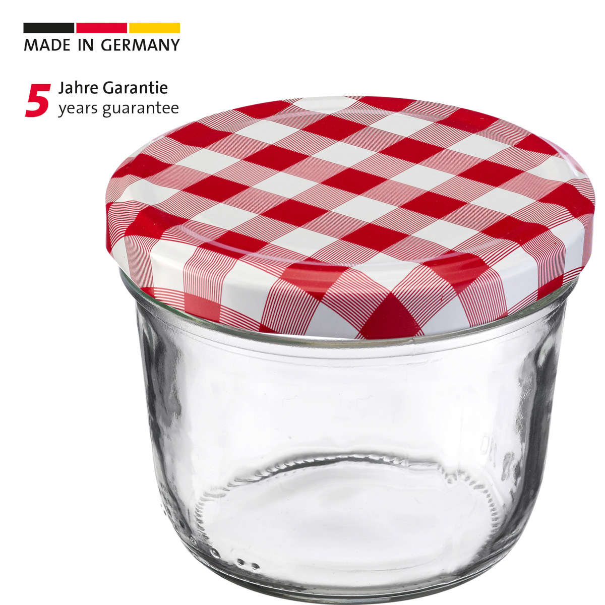 6 Wurstgläser/Sturzgläser 230 ml, ø 82 mm