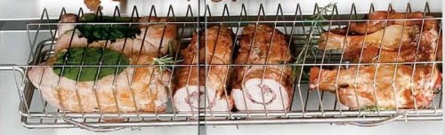 NEUMÄRKER Haxenkorb 720 mm für Hähnchengrill E-20P-S5 700x160x70 mm