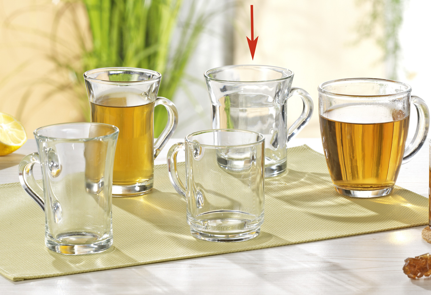 Montana Teeglas JAVA, Inhalt: 0,35 Liter, Höhe: 100 mm.