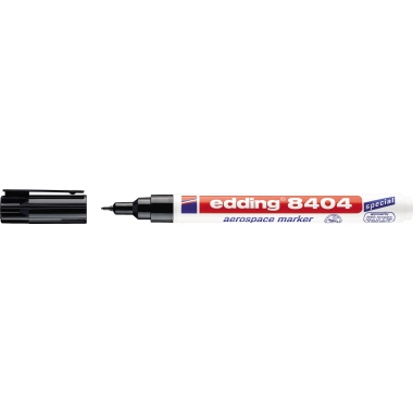edding Aerospacemarker 8404 0,75mm schwarz Rundspitze