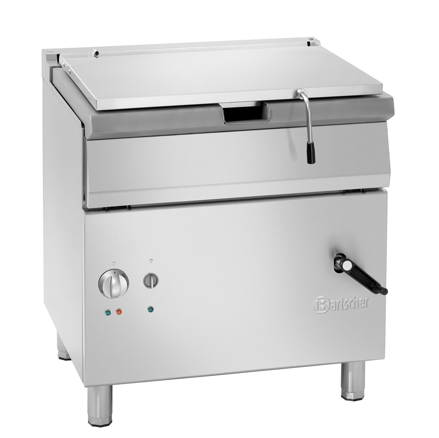 Bartscher Kippbratpfanne 700 E51LHK | Frequenz:50 Hz | Maße: 78 x 76 x 90,0 cm. Gewicht: 109,4 kg