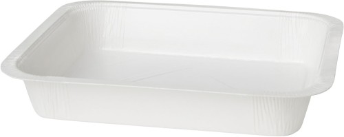 Duni Karton/PET Schale 227 x 177 x 40 mm Weiß ungeteilt, 300 Stk/Krt (1 x 300 Stk)