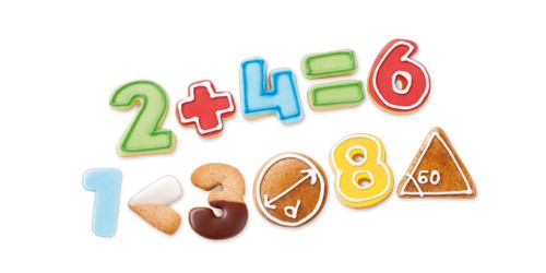 Ausstechformen Zahlen DELICIA KIDS,21St.