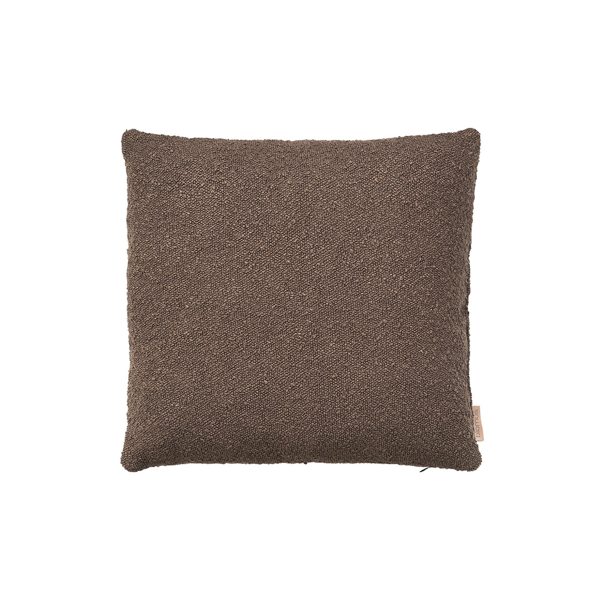 Kissenbezug -BOUCLE- Espresso 40 x 40 cm. Material: 90% Polyester, 10% Acryl. Von Blomus.