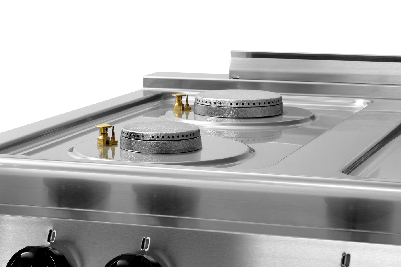 Bartscher Gasherd MFGO 7040 | Gas-Art: Erdgas H(20 mbar) ,Flüssiggasdüsen (50 mbar) undErdgasdüsen L (20 mbar) | 80 x 70 x 91,0 cm.