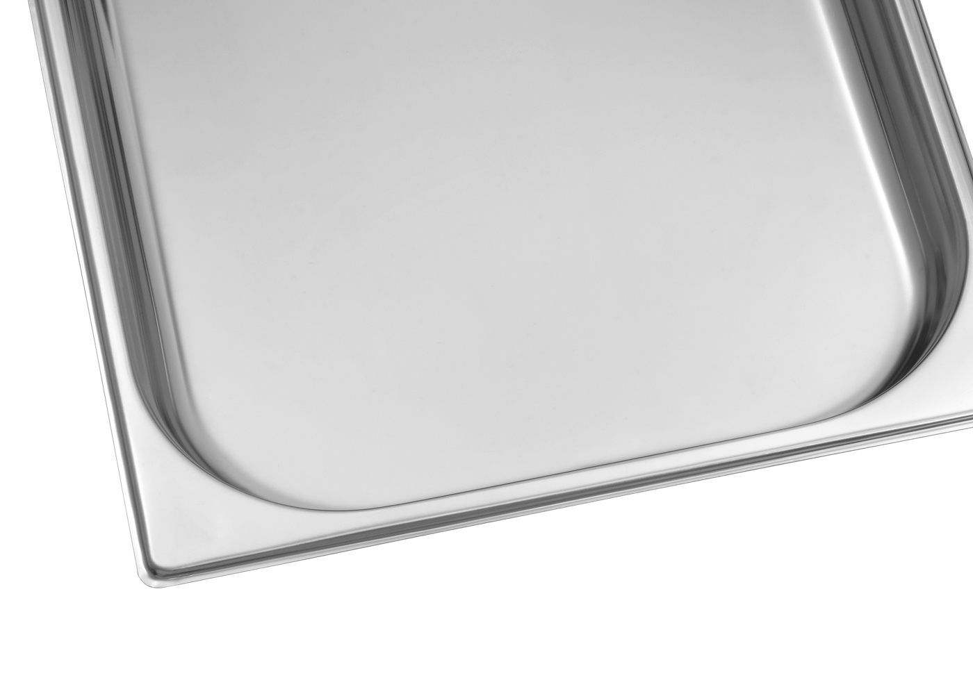 Bartscher GN-Behälter, 1/1, T40 | Ausführung:Ohne Perforation | Maße: 53 x 32,5 x 4,0 cm.Gewicht: 1,1 kg