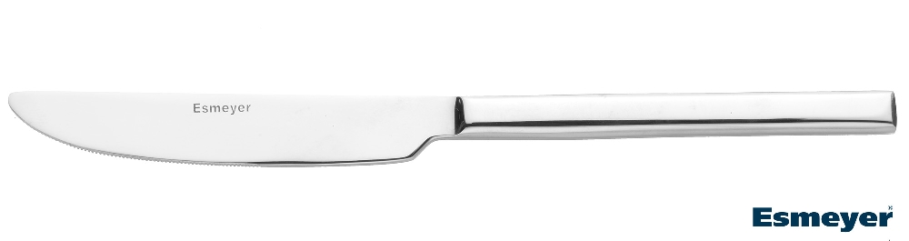 Menümesser SOPHIE, Chrom-Stahl, poliert, Länge: 22,5 cm, mit Wellenschliff.