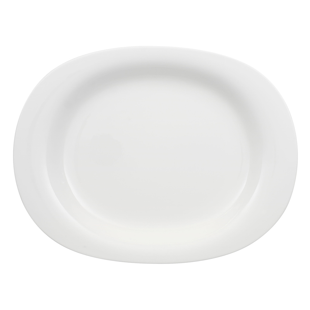 Villeroy und Boch Servierplatte - Maße: 42 x 32 x 3,9 cm / Ser.: New Cottage Basic