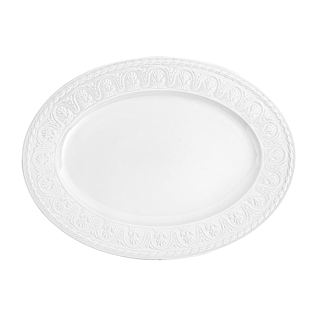 Villeroy und Boch Platte oval - Maße: 40 x 29,5 x 3,5 cm / Ser.: Cellini