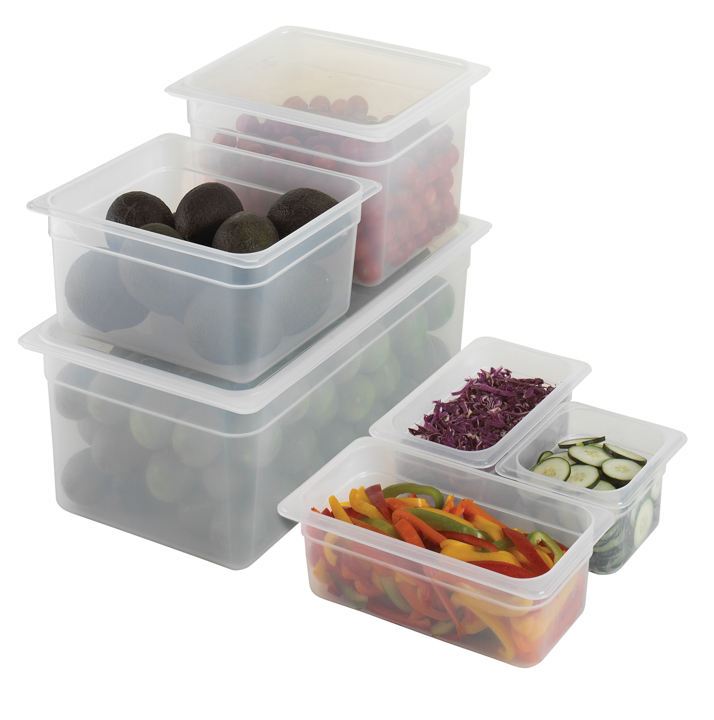 Lichtdurchlässige Polypropylen-Gastronorm-Behälter 25,6 Ltr von Cambro
