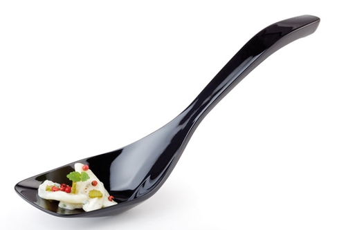 Servierlöffel -PROFI- 7 x 6,5 cm, Länge: 26,5 cm Melamin, schwarz designed by CULTURE FORM