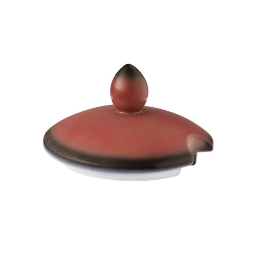 Seltmann Deckel zur Bowl 5120 1,50 l, rund, Form: Buffet-Gourmet, Dekor: 57126 ziegel4, hohe Kantenschlagfestigkeit, Made in Germany