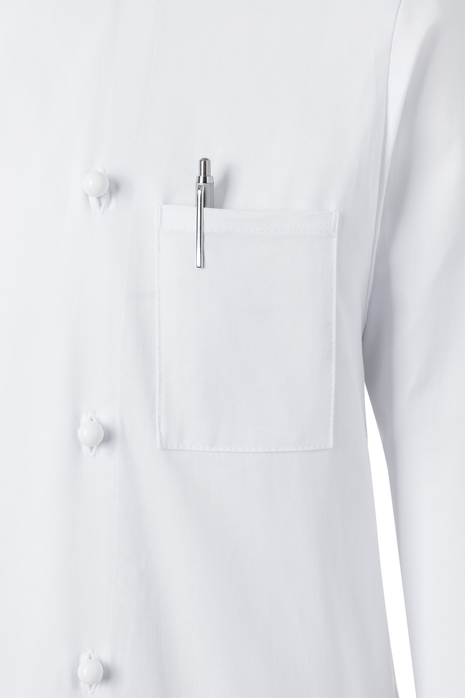 Kochjacke Basic , GR. 5XL , Farbe: weiß , von Karlowsky
