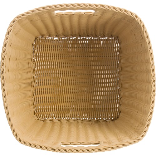 Westmark Korb rechteckig, 39 x 39 x 28,5 cm, hellbeige