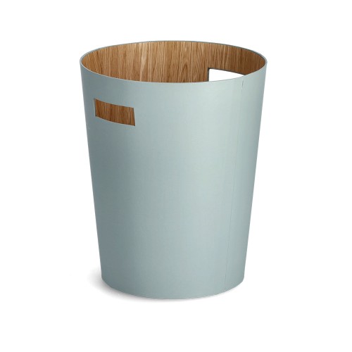 Papierkorb, Pappe, mint / Maße: Ø 25x30 cm