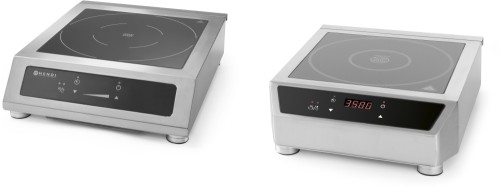 HENDI Induktionskocher Modell 3500 D - 3500 W - 340x440x(H)120 mm 230 V