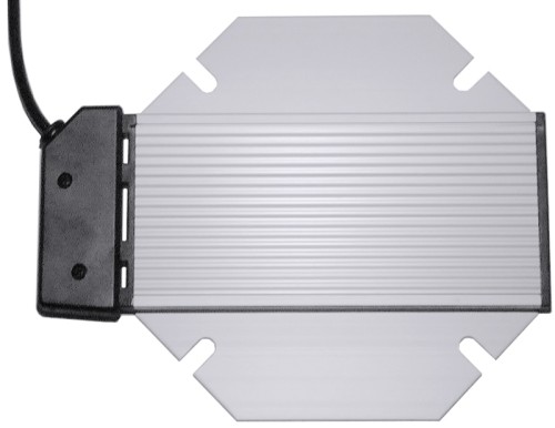 Heizplatte, achteckig regulierbar bis 500W aus Aluminium, für runde und ovale Chafing Dish, elektrisch, 230 V, 500W, Heizfläche 20 x 20