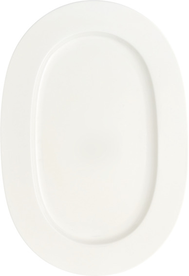 Platte oval 410x290mm Form Stella Hotel - uni weiß Villeroy  Boch